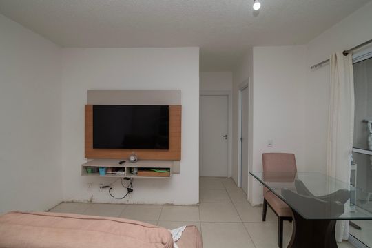 Sala de apartamento para alugar com 2 quartos, 50m² em Parque Ortolândia, Hortolândia