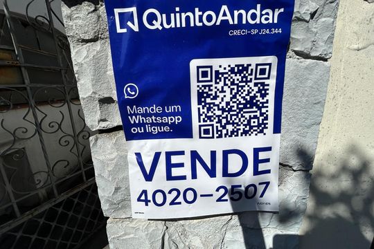 Fachada plaquinha  de casa para alugar com 3 quartos, 167m² em Cidade Mãe do Céu, São Paulo