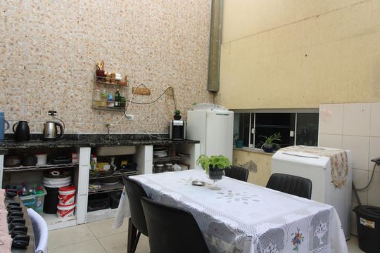 Área gourmet de casa à venda com 3 quartos, 160m² em Jardim Santa Maria, São Paulo