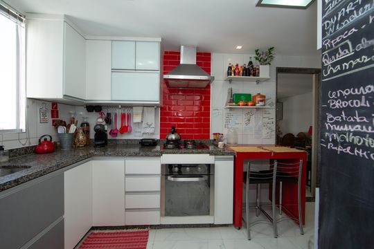 COZINHA de apartamento à venda com 3 quartos, 85m² em Buritis, Belo Horizonte