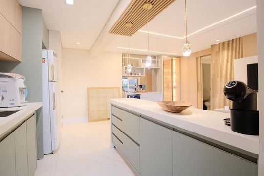 Cozinha de apartamento à venda com 3 quartos, 140m² em Tatuapé, São Paulo