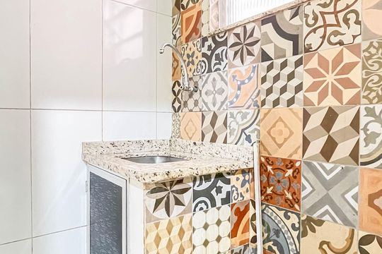 Cozinha de kitnet/studio para alugar com 0 quarto, 40m² em Imperial de São Cristóvão, Rio de Janeiro