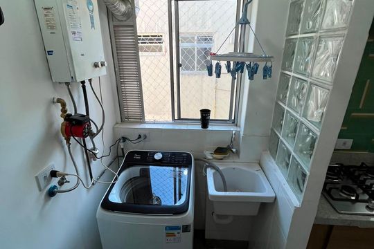 Área de serviço de apartamento para alugar com 2 quartos, 63m² em Butantã, São Paulo