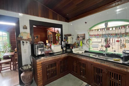 Cozinha de casa à venda com 3 quartos, 179m² em Freguesia (ilha do Governador), Rio de Janeiro