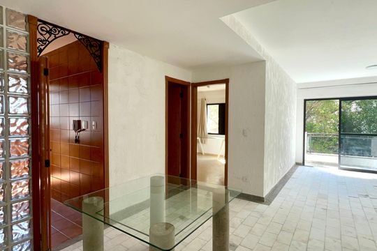 Sala de apartamento à venda com 1 quarto, 58m² em Jardins, São Paulo