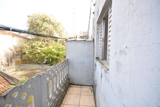 Varanda do quarto de casa para alugar com 1 quarto, 45m² em Vila Gustavo, São Paulo