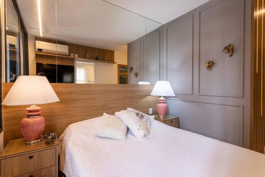 Quarto de apartamento à venda com 2 quartos, 86m² em Itaim Bibi, São Paulo
