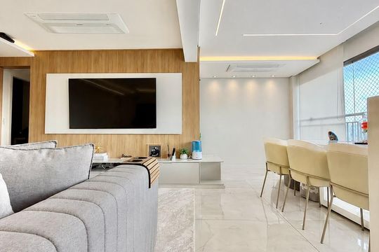 Sala de apartamento à venda com 3 quartos, 165m² em São Paulo, São Paulo