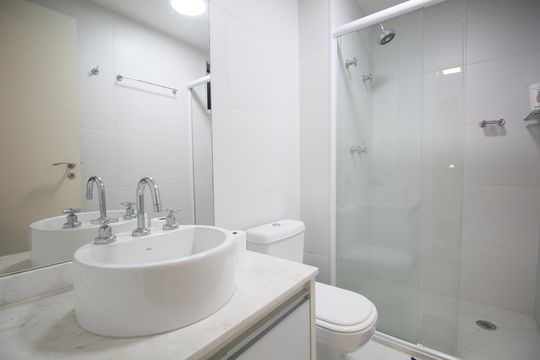 Banheiro de apartamento para alugar com 2 quartos, 168m² em Vila Andrade, São Paulo