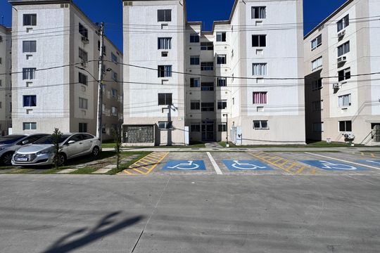 Fachada de apartamento à venda com 2 quartos, 43m² em Vargem Pequena, Rio de Janeiro