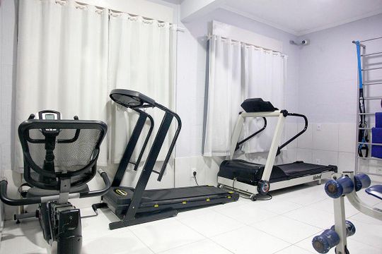 Área Comum - Academia de kitnet/studio para alugar com 1 quarto, 40m² em Santana, Porto Alegre