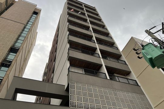 Fachada do Prédio de kitnet/studio para alugar com 1 quarto, 25m² em São Mateus, Juiz de Fora