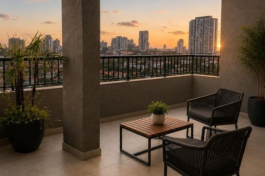 Área comum de kitnet/studio para alugar com 1 quarto, 25m² em Penha de França, São Paulo