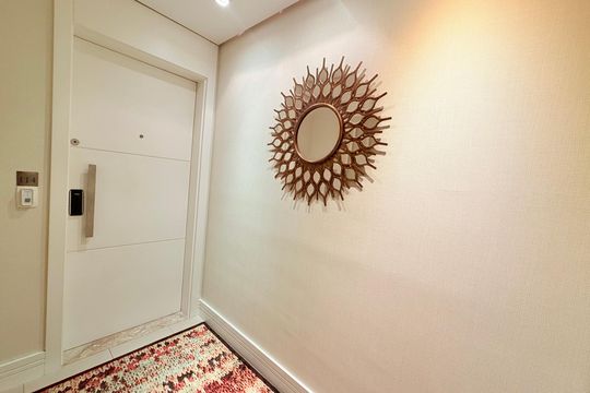 Hall de entrada de apartamento para alugar com 3 quartos, 150m² em Vila Gertrudes, São Paulo