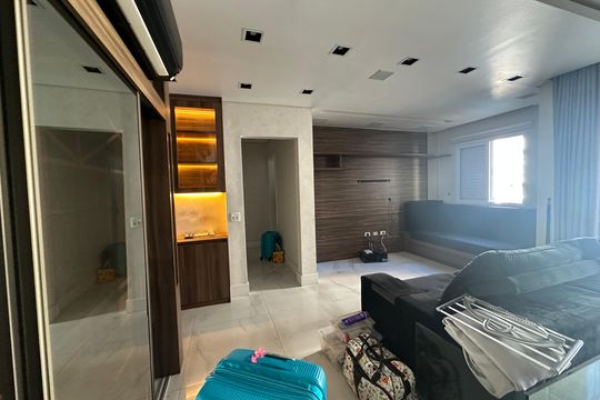 Sala de apartamento para alugar com 2 quartos, 84m² em Alphaville Industrial, Barueri