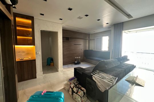 Sala de apartamento para alugar com 2 quartos, 84m² em Alphaville Industrial, Barueri