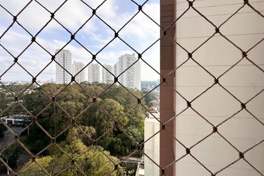 Vista da Suíte  de apartamento à venda com 2 quartos, 65m² em Vila Dusi, São Bernardo do Campo