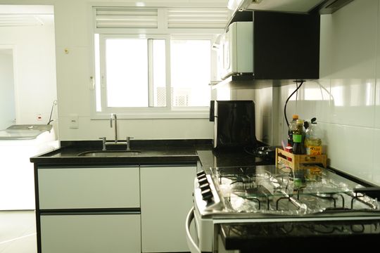 Cozinha de apartamento à venda com 4 quartos, 148m² em Vila Gomes Cardim, São Paulo