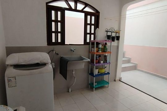 Área de serviço de casa à venda com 2 quartos, 125m² em Jardim Ana Maria, Santo André