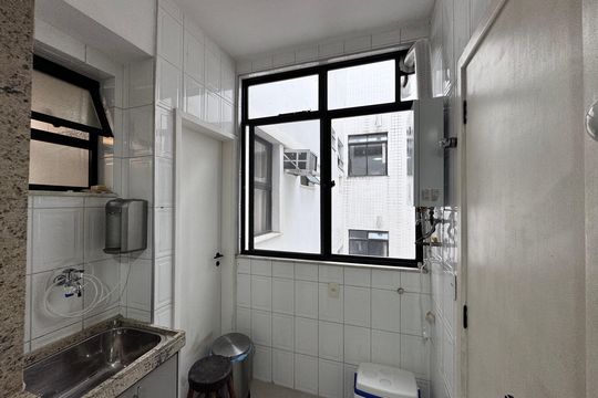 Cozinha e Área de Serviço de apartamento à venda com 3 quartos, 87m² em Recreio dos Bandeirantes, Rio de Janeiro