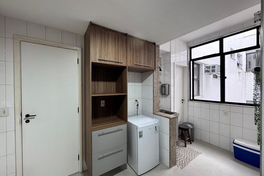 Cozinha e Área de Serviço de apartamento à venda com 3 quartos, 87m² em Recreio dos Bandeirantes, Rio de Janeiro