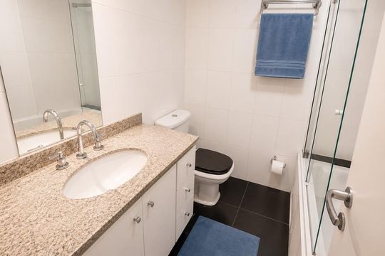 Banheiro de apartamento à venda com 3 quartos, 133m² em Ipiranga, São Paulo