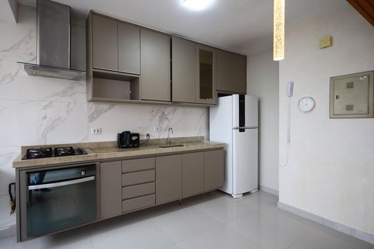 Cozinha e Área de Serviço de apartamento à venda com 3 quartos, 75m² em Vila Osasco, Osasco