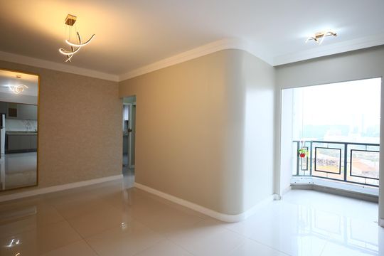 Sala de apartamento à venda com 3 quartos, 75m² em Vila Osasco, Osasco