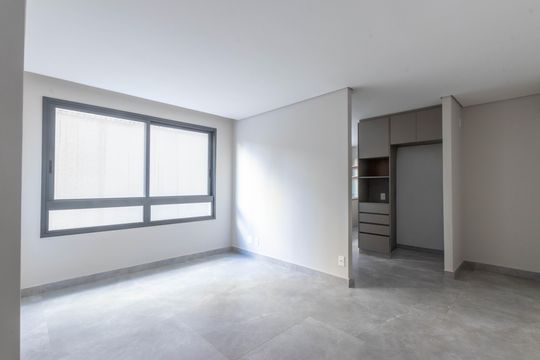 Sala de apartamento à venda com 2 quartos, 63m² em Lourdes, Belo Horizonte