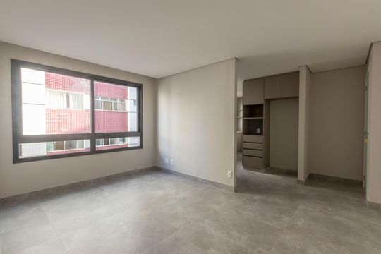 Sala de apartamento à venda com 2 quartos, 63m² em Lourdes, Belo Horizonte