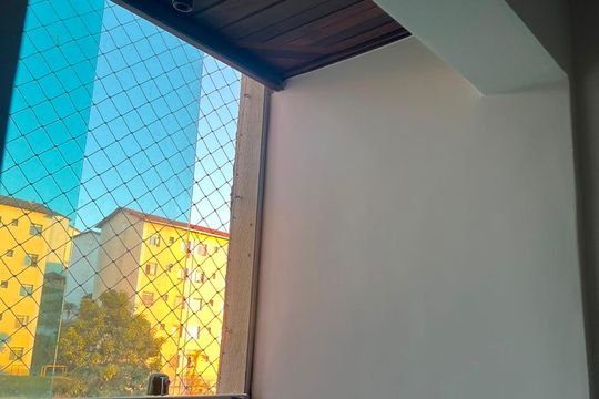 Varanda de apartamento à venda com 2 quartos, 95m² em Pousada Santo Antonio, Belo Horizonte