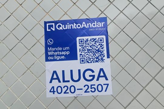 Fachada - plaquinha de apartamento para alugar com 3 quartos, 70m² em Conjunto Habitacional Padre Manoel da Nobrega, São Paulo