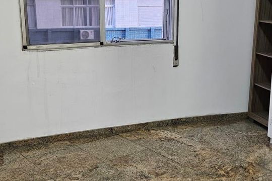 Sala de apartamento para alugar com 1 quarto, 63m² em Ponta da Praia, Santos