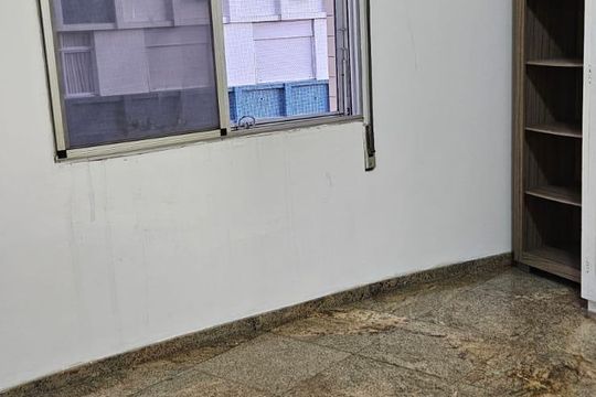 Sala de apartamento para alugar com 1 quarto, 63m² em Ponta da Praia, Santos