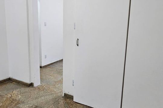 Sala de apartamento para alugar com 1 quarto, 63m² em Ponta da Praia, Santos