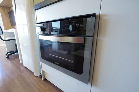 Cozinha de kitnet/studio para alugar com 1 quarto, 23m² em Vila Mariana, São Paulo