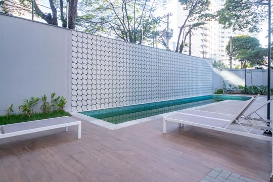Área Comum  de apartamento para alugar com 1 quarto, 30m² em Campo Belo, São Paulo