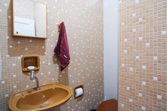 Lavabo de casa para alugar com 2 quartos, 120m² em Oswaldo Cruz, São Caetano do Sul