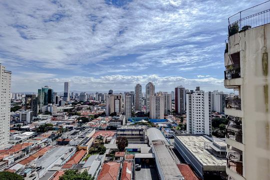 Vista da Suíte 3 de apartamento para alugar com 4 quartos, 158m² em Vila Gomes Cardim, São Paulo
