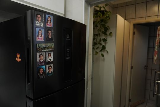 Cozinha de apartamento para alugar com 2 quartos, 68m² em Parque Arnold Schimidt, São Carlos