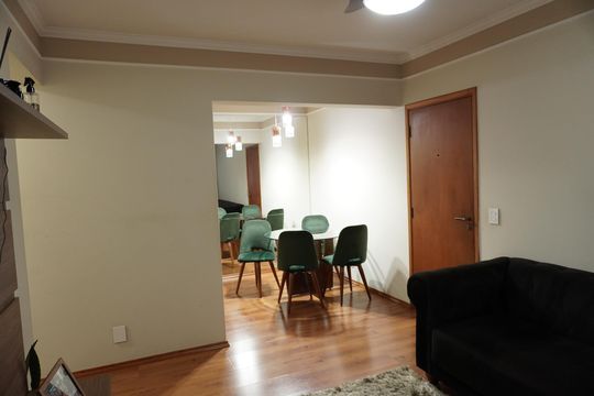 Sala de apartamento para alugar com 2 quartos, 68m² em Parque Arnold Schimidt, São Carlos