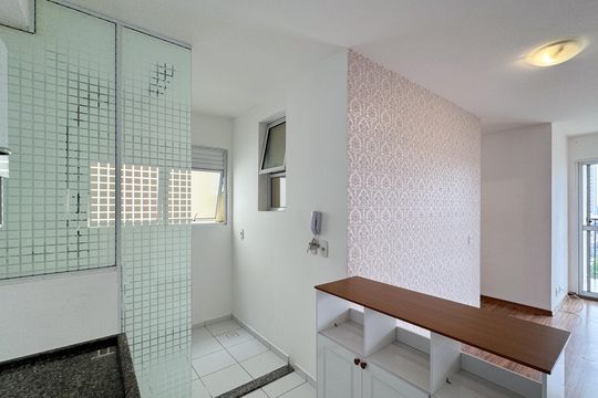 Cozinha  de apartamento para alugar com 3 quartos, 59m² em Planalto, São Bernardo do Campo