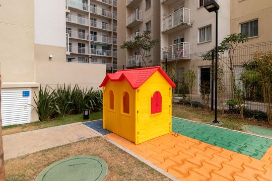 Playground de apartamento para alugar com 1 quarto, 29m² em Bom Retiro, São Paulo