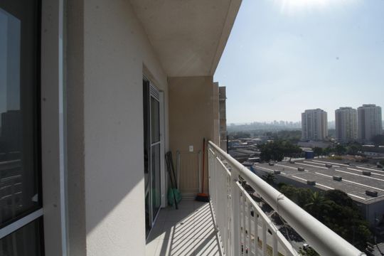 Varanda de apartamento para alugar com 1 quarto, 29m² em Bom Retiro, São Paulo