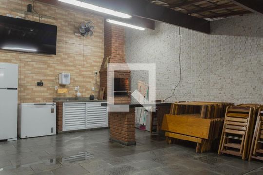 Área comum - Churrasqueira de casa de condomínio à venda com 3 quartos, 109m² em Jardim Lauro Gomes, São Bernardo do Campo