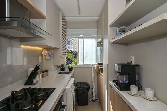 Área de Serviço  de apartamento à venda com 1 quarto, 50m² em Vila Suzana, São Paulo