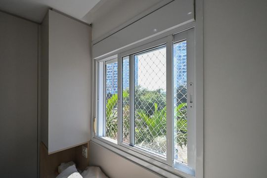 Vista do Quarto de apartamento à venda com 1 quarto, 50m² em Vila Suzana, São Paulo