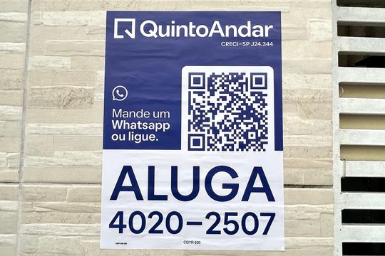 Placa Aproximada  de casa para alugar com 1 quarto, 26m² em Parque Continental Ii, Guarulhos