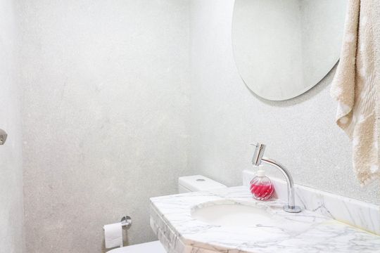 Lavabo de apartamento à venda com 3 quartos, 146m² em Santo Amaro, São Paulo