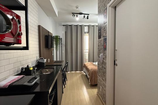 Apartamento para alugar com 1 quarto, 24m² em Consolação, São Paulo